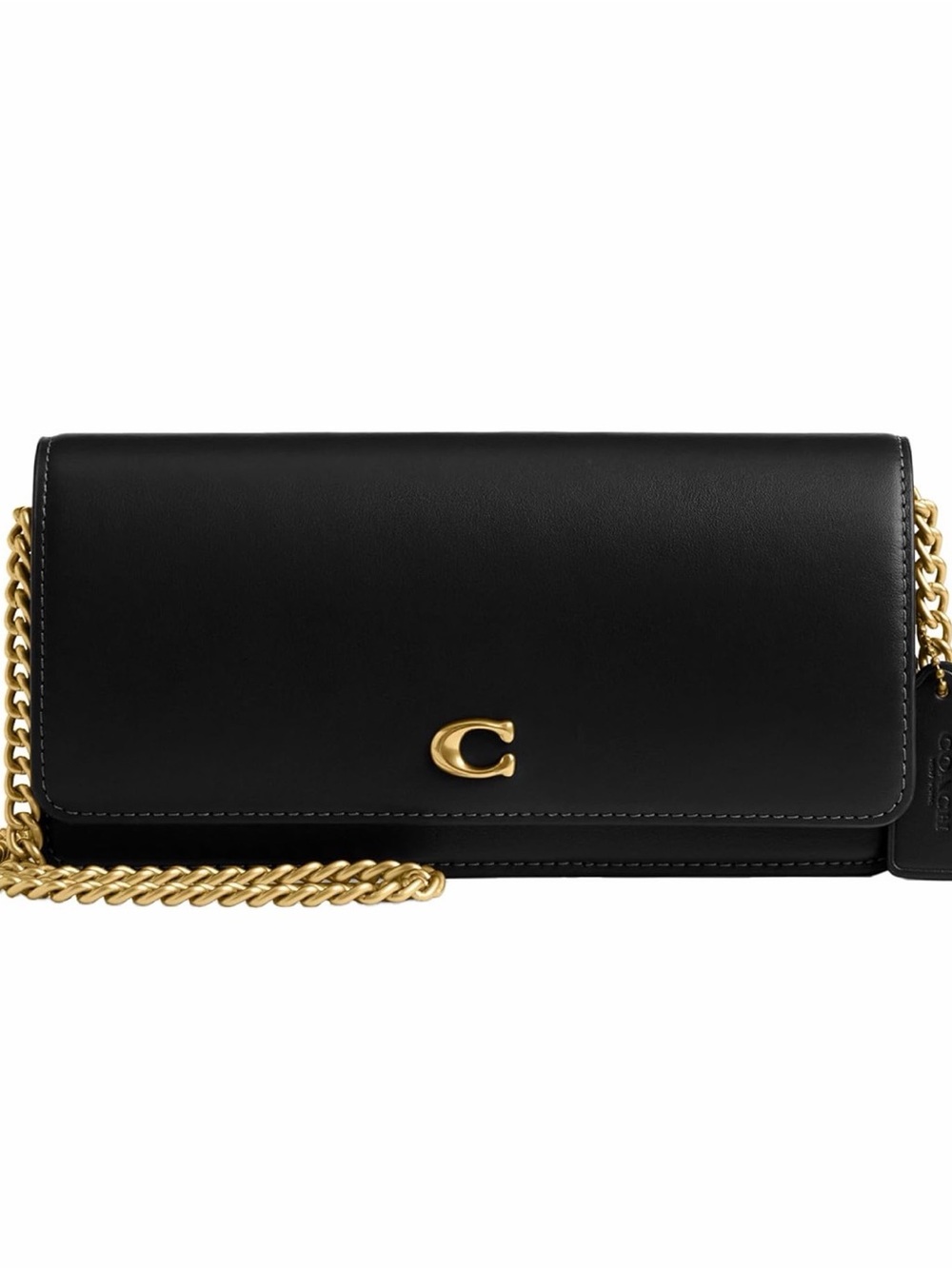 NWT Coach Evie Long Wallet with Chain
